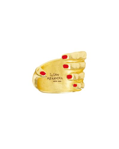 Bronze Baby Hold On Ring